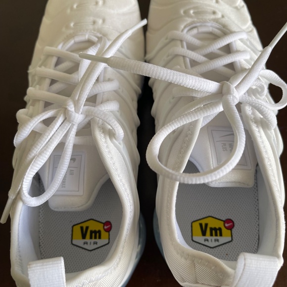 Men’s Nike Air VaporMax Plus Size 8 White - Picture 6 of 7